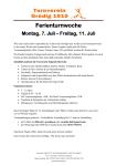 Ferienturnwoche 